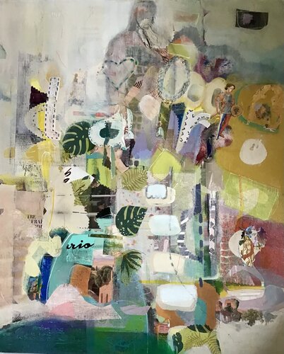 Ce qu’il faut de silence by Sarah Lanyi, Painting for Sale on Singulart
