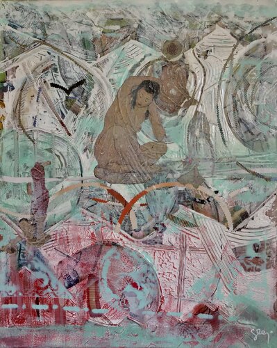 Incarnation di Sarah Lanyi, Pittura in vendita su Singulart