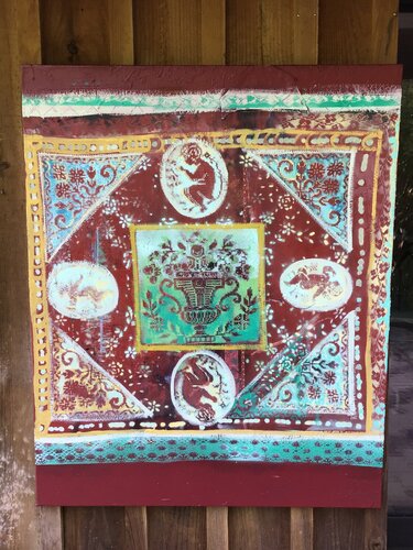 Kilims 4 von Sarah Lanyi, Malerei kaufen auf Singulart