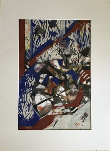Numéro un by Sarah Lanyi, Work on Paper for Sale on Singulart