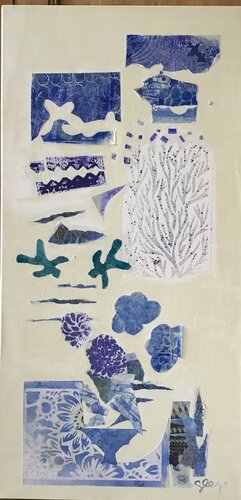 Fraternité 8 di Sarah Lanyi, Pittura in vendita su Singulart