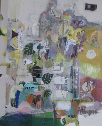 Coeur recousu di Sarah Lanyi, Pittura in vendita su Singulart