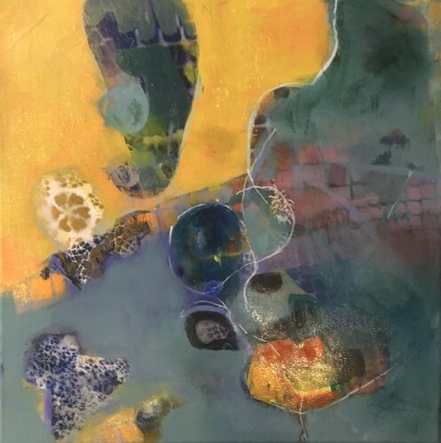 Ce qui ne s’éteint pas di Sarah Lanyi, Pittura in vendita su Singulart