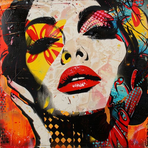 TRADITIONAL SPANISH WOMAN von Claudia Sauter, Malerei kaufen auf Singulart