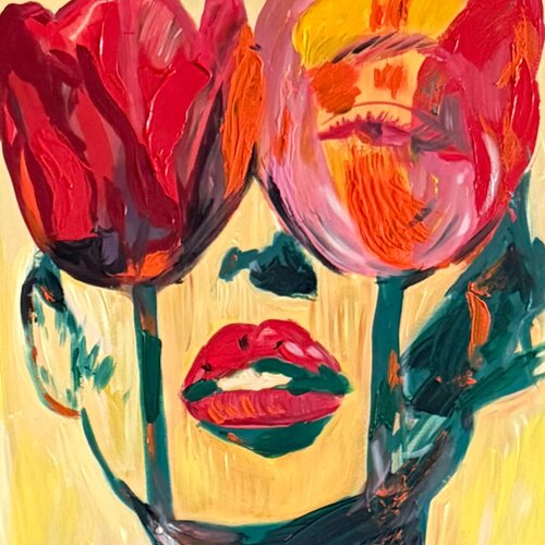 TULIP von Claudia Sauter, Malerei kaufen auf Singulart