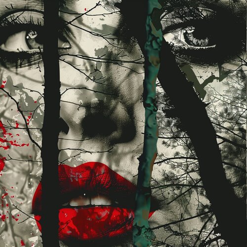 FOREST WOMAN von Claudia Sauter, Malerei kaufen auf Singulart