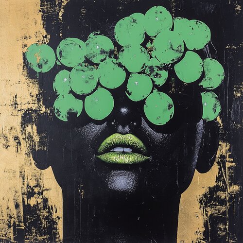 GOLDEN GRAPES von Claudia Sauter, Malerei kaufen auf Singulart