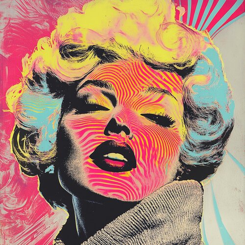 PINUP  WOMAN von Claudia Sauter, Malerei kaufen auf Singulart