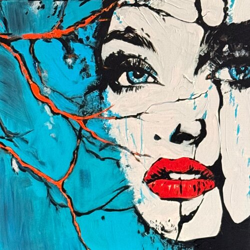 TREE WOMAN von Claudia Sauter, Malerei kaufen auf Singulart