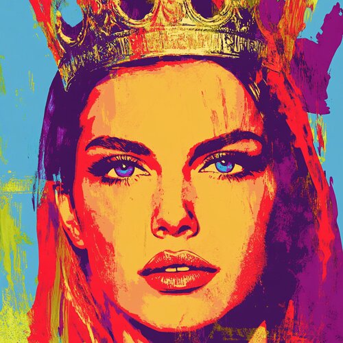 QUEEN von Claudia Sauter, Malerei kaufen auf Singulart