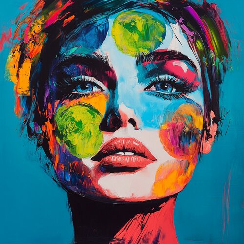 MOTHER EARTH WOMAN von Claudia Sauter, Malerei kaufen auf Singulart