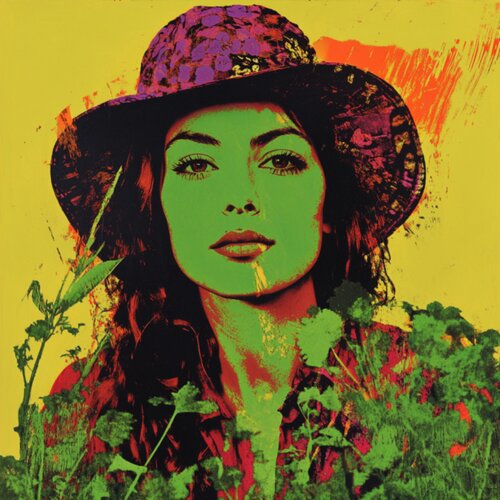 GARDENER WOMAN von Claudia Sauter, Malerei kaufen auf Singulart