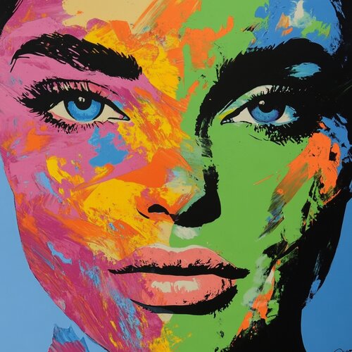 MOTHER EARTH WOMAN von Claudia Sauter, Malerei kaufen auf Singulart