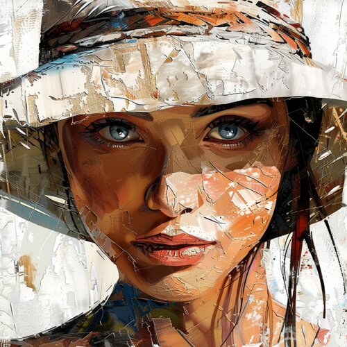 WHITE SUMMER von Claudia Sauter, Malerei kaufen auf Singulart