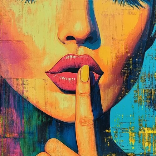 LIPS van Claudia Sauter, Schilderij te koop op Singulart