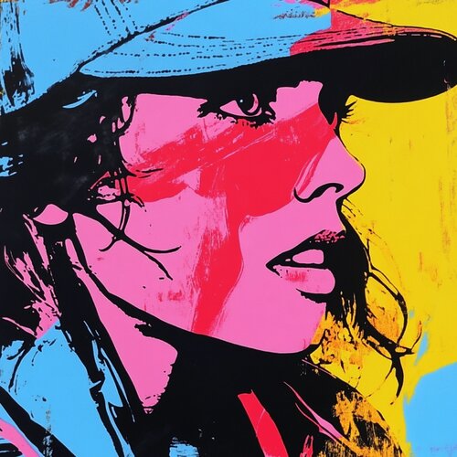 HIKING PINK von Claudia Sauter, Malerei kaufen auf Singulart