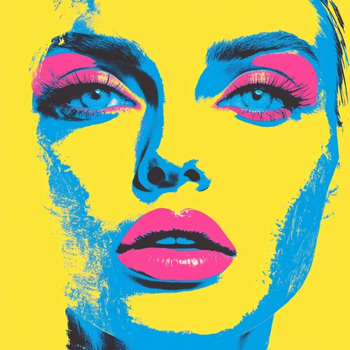 PINK YELLOW BEAUTY von Claudia Sauter, Malerei kaufen auf Singulart