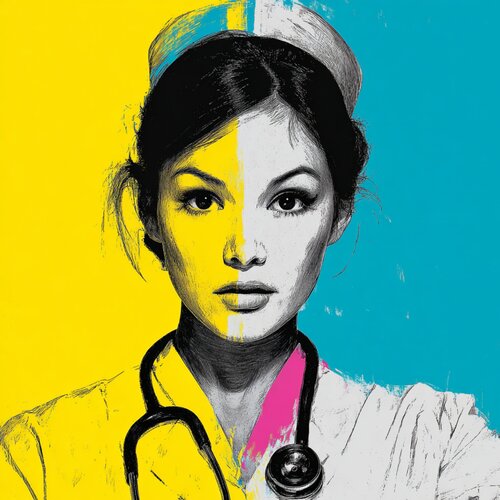 DOCTOR von Claudia Sauter, Malerei kaufen auf Singulart