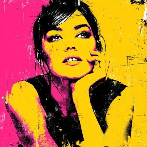 THINKING ABOUT YOU di Claudia Sauter, Pittura in vendita su Singulart