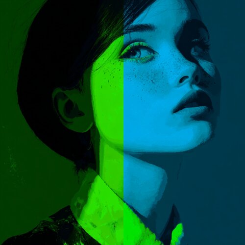 WORLD IN BLUE AND GREEN Claudia Sauter