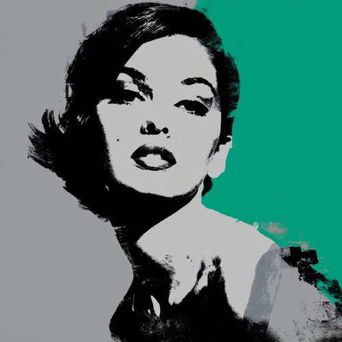 GREEN SPLASH di Claudia Sauter, Pittura in vendita su Singulart