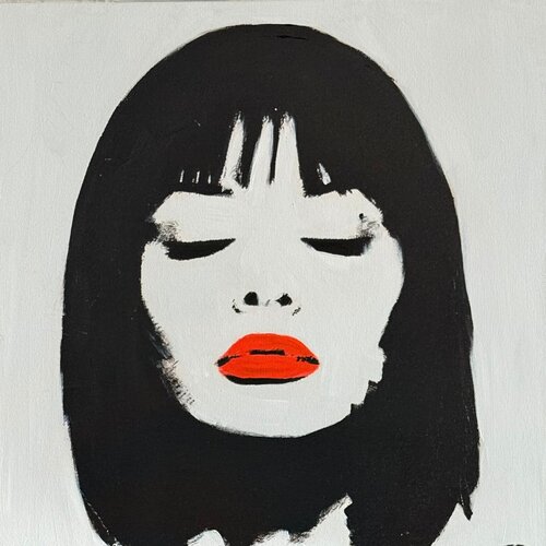 I WOKE UP LIKE THIS von Claudia Sauter, Malerei kaufen auf Singulart