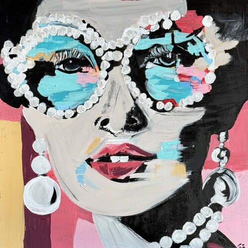PEARL VIBRANT di Claudia Sauter, Pittura in vendita su Singulart