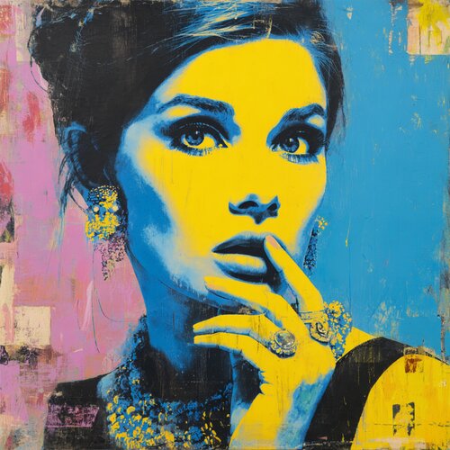 YELLOW LUX von Claudia Sauter, Malerei kaufen auf Singulart