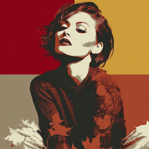 AUTUMN FASHION di Claudia Sauter, Pittura in vendita su Singulart