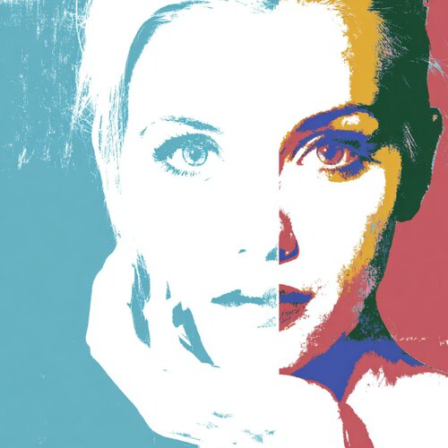 MINIMALISTIC BLUE van Claudia Sauter, Schilderij te koop op Singulart
