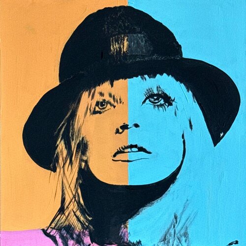 THE CALI MUSE by Claudia Sauter, Painting for Sale on Singulart