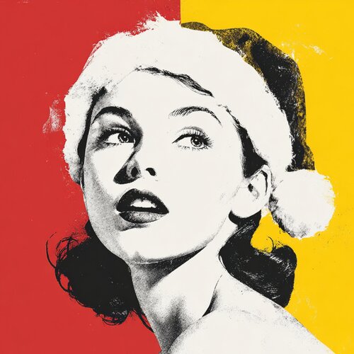 XMAS YELLOW di Claudia Sauter, Pittura in vendita su Singulart