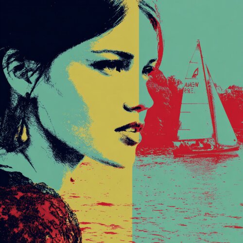 SHIP OF MY HEART von Claudia Sauter, Malerei kaufen auf Singulart