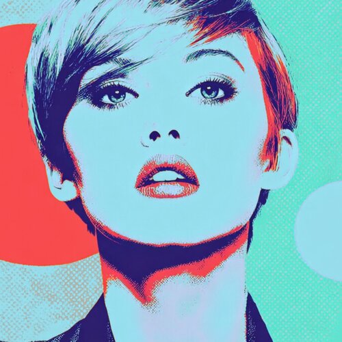 POLKADOT POP van Claudia Sauter, Schilderij te koop op Singulart