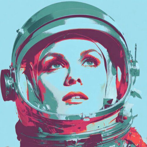 UP IN THE SPACE von Claudia Sauter, Malerei kaufen auf Singulart