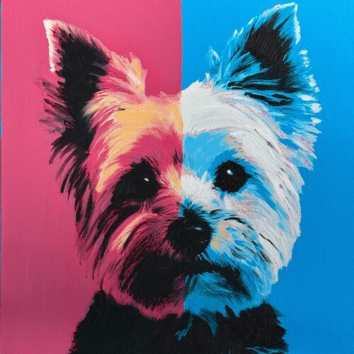 ICON: LOYAL by Claudia Sauter, Painting for Sale on Singulart