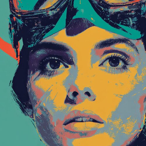 DIVING BEAUTY di Claudia Sauter, Pittura in vendita su Singulart