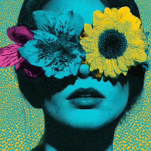 DREAMING OF FLOWERS by Claudia Sauter, Painting for Sale on Singulart