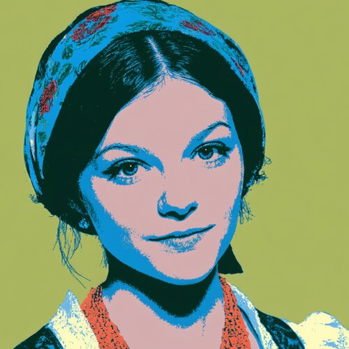 ANNE BÄBI JOWÄGER par Claudia Sauter, Peinture en vente sur Singulart