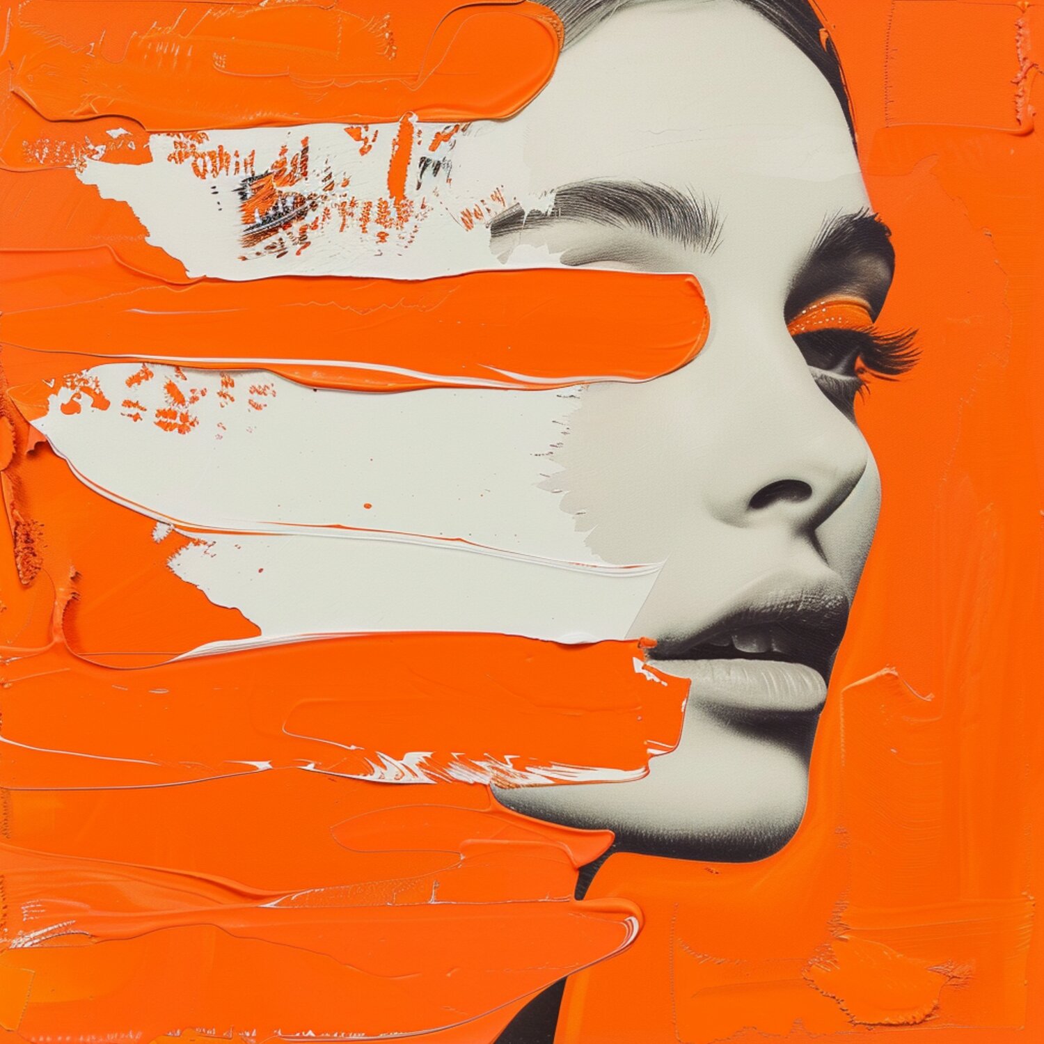 ORANGE WOMAN Claudia Sauter