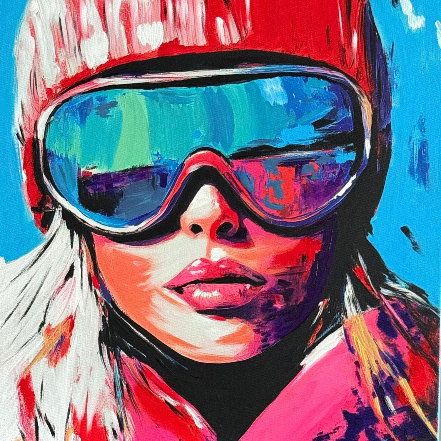 SKIING RED Claudia Sauter