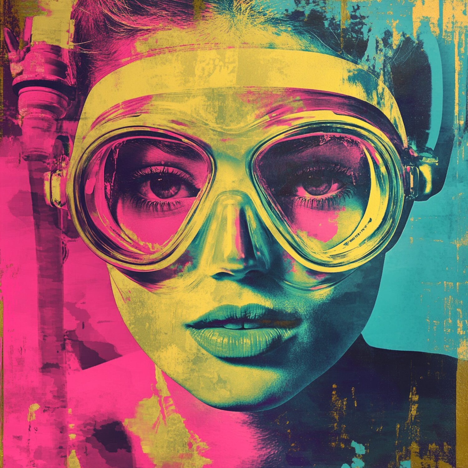 DIVING WOMAN Claudia Sauter