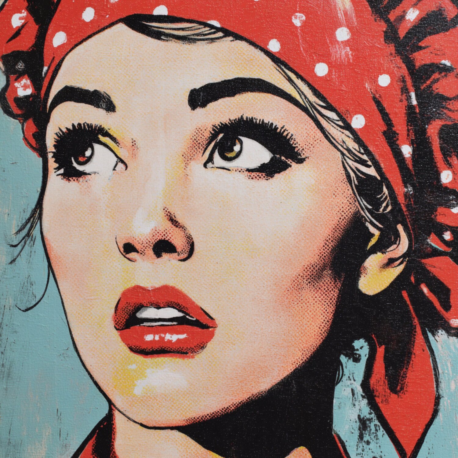 I'M THE CHEF Claudia Sauter Original painting for sale