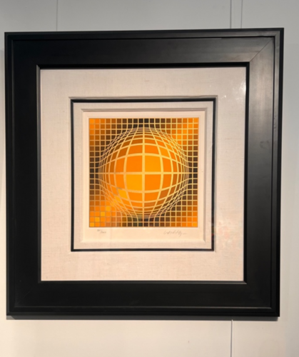 Biga II (Yellow/Gold) von Victor Vasarely, Druck kaufen auf Singulart