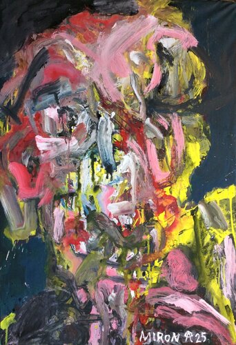 Зortrait of the artist von Aliaksandr Falei, Malerei kaufen auf Singulart