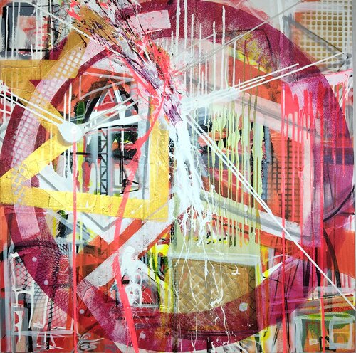 LIBELLE van Florian Tillack, Schilderij te koop op Singulart