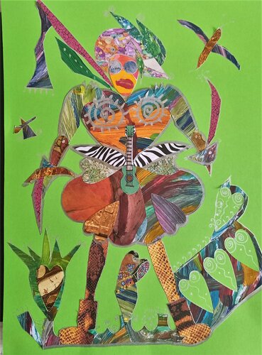 Kiki/ Now is the Time von Christine Hagelkrüys, Werk auf Papier kaufen auf Singulart