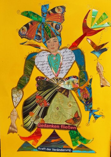 Wortangel von Christine Hagelkrüys, Werk auf Papier kaufen auf Singulart