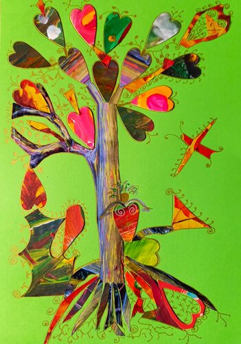 Eva untr dem Apfelbaum von Christine Hagelkrüys, Werk auf Papier kaufen auf Singulart