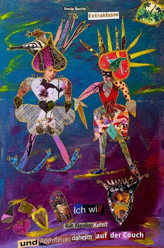 Steile Sache - Extraklasse by Christine Hagelkrüys, Work on Paper for Sale on Singulart
